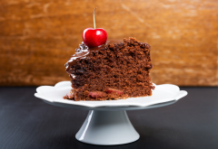 cake, sweet, sweet cherry, food wallpaper