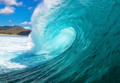 wave, nature, sea, ocean, huge wave wallpaper